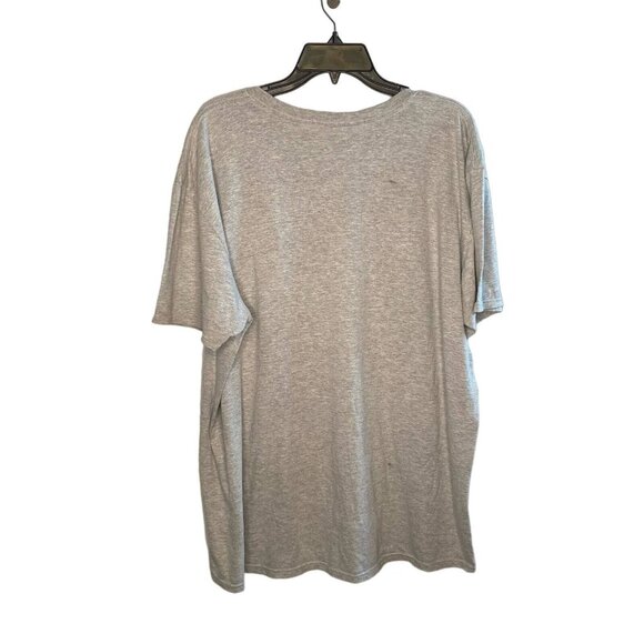 Imaginary Bear Graphic T-shirt Men's size XXL Short Sleeve Gray Logo on Front - Picture 2 of 10